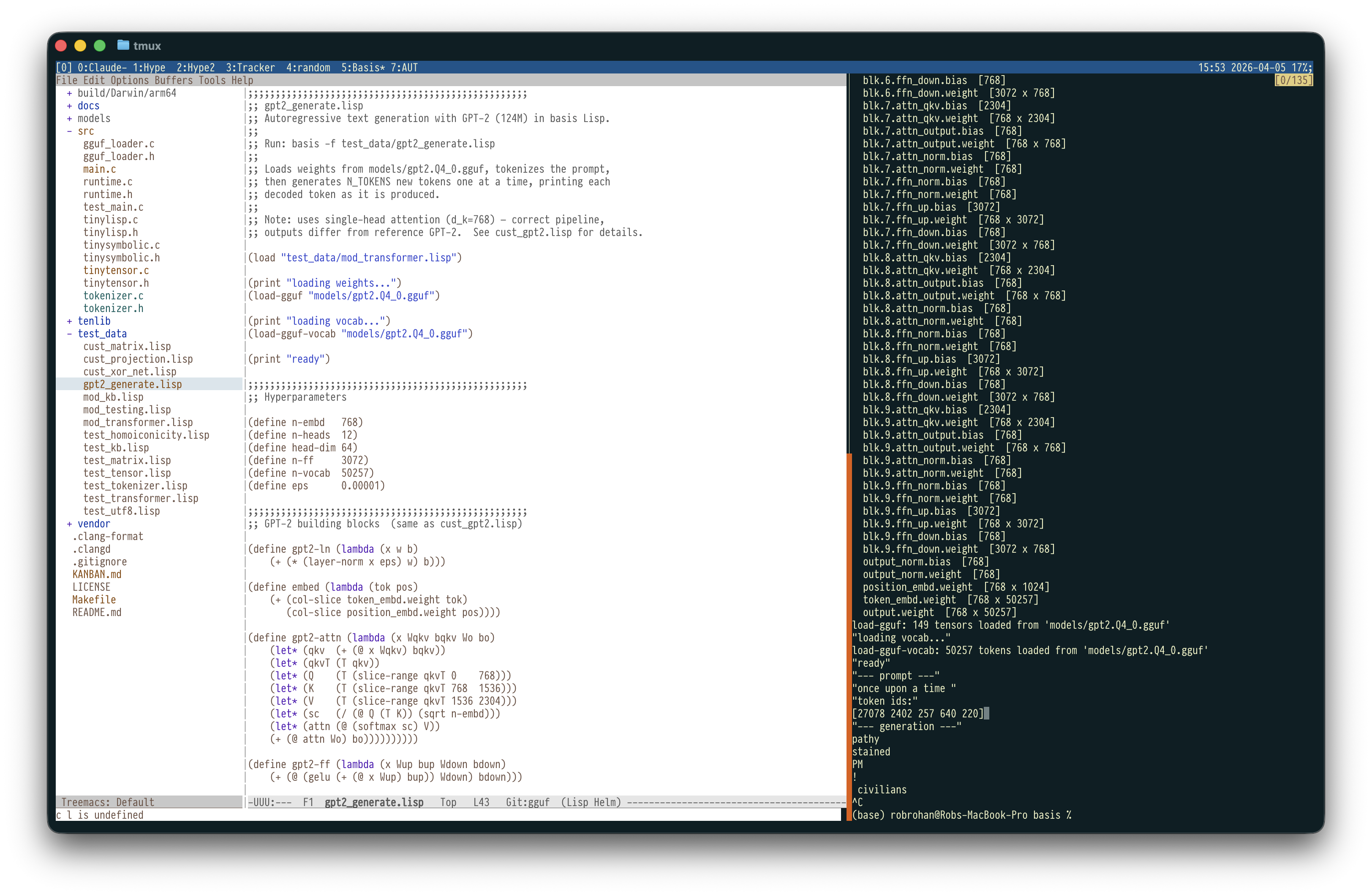 basis screenshot