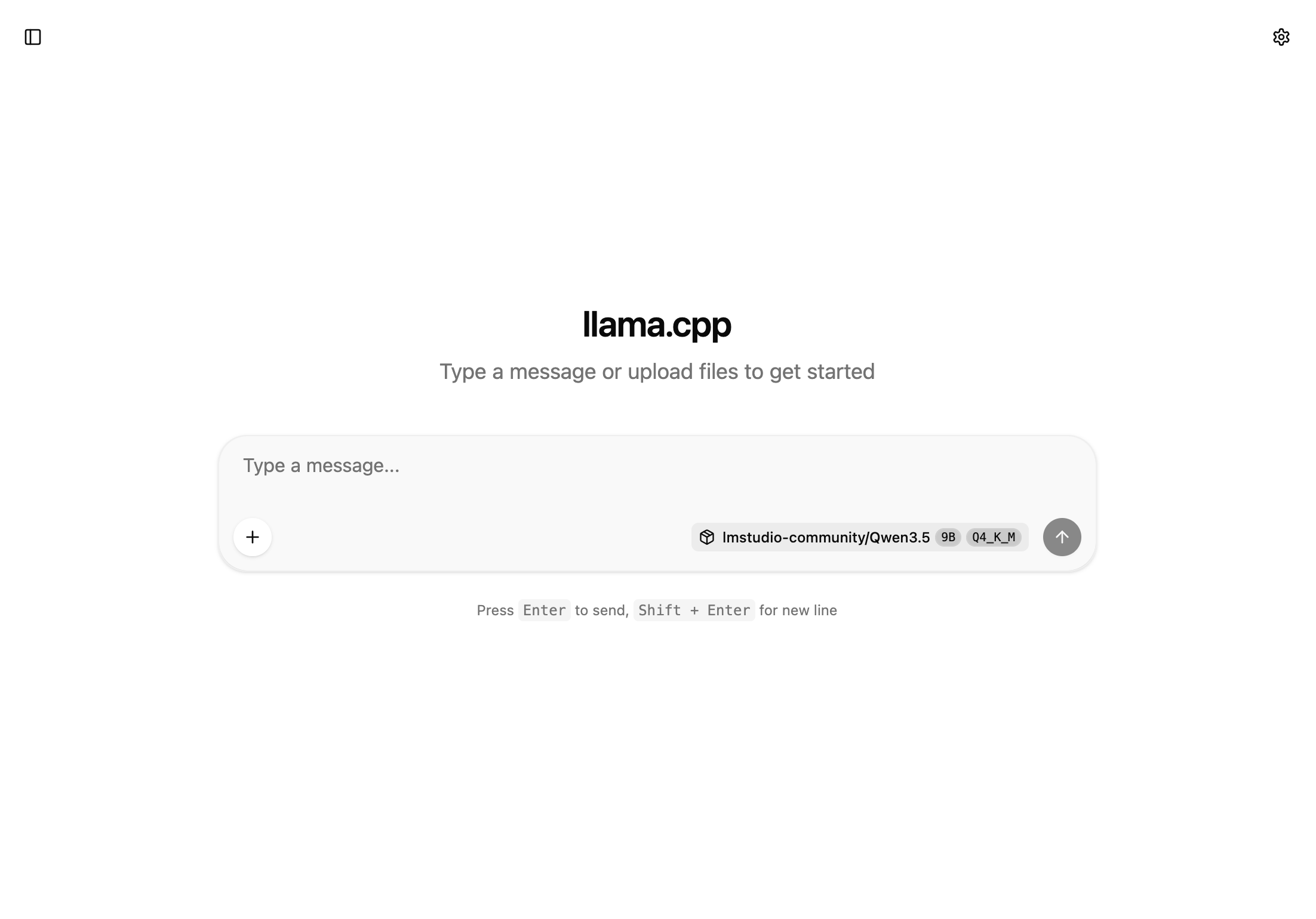 Llama.cpp server